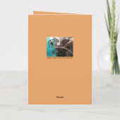 ***Erwarten Sie etwas Magick!*** Grußkarte Karte (Rückseite)