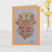 ***Erwarten Sie etwas Magick!*** Grußkarte Karte (Gelbe Blume)