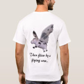 Erwarten Sie mehr! T-Shirt (Rückseite)