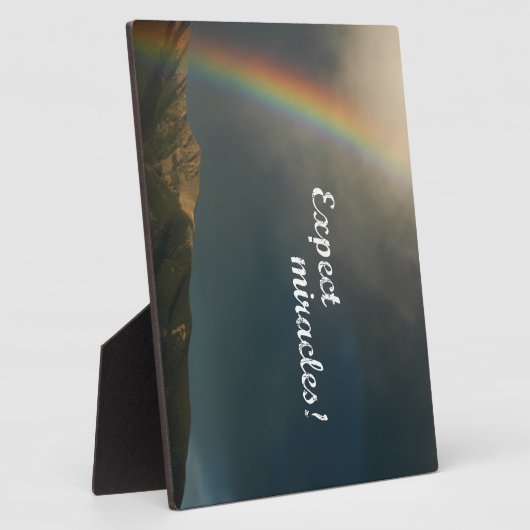 Erwarten Sie Wunder! Fotoplatte (Seite)