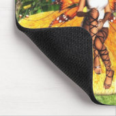 Erwarten von Herbstfee mousepad (Ecke)