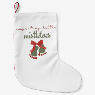 Erwartet ein kleines Mistelzweig-Weihnachten Schwa Kleiner Weihnachtsstrumpf