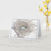 erwartet karte (Gelbe Blume)