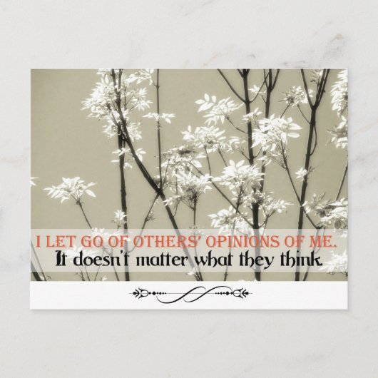 Erwartete Postkarte (Vorderseite)