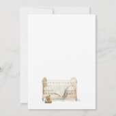 Erwartete Schwangerschaft des Fotos Ankündigung (Rückseite)