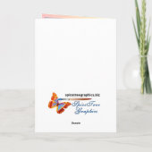 Erwartete Träume - Mama des Muttertags Karte (Rückseite)