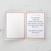 Erwartete Träume - Mama des Muttertags Karte (Innenseite)