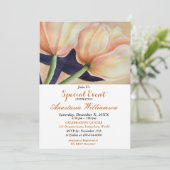 ERWARTETE TWINS-PARTY-EREIGNISSE EINLADUNG (Stehend Vorderseite)