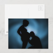 erwartetes Baby Postkarte (Vorne/Hinten)