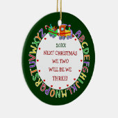 Erwartung 1. Weihnachtsgeschenke für Kinder Keramikornament (Rechts)