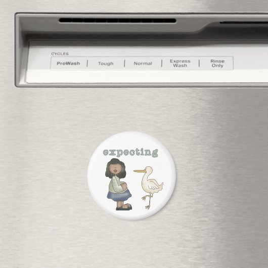 Erwartung - Afrikanische Mama wird und bleibt Magnet (In Situ (Geschirrspüler))