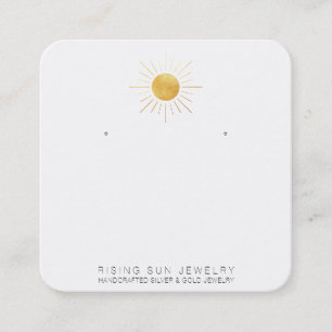 *~* ERWARTUNG ANZEIGEN QR Social Media Icons Sun  Quadratische Visitenkarte