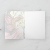 Erwartung der Gruß-Karte Karte (Innenseite)