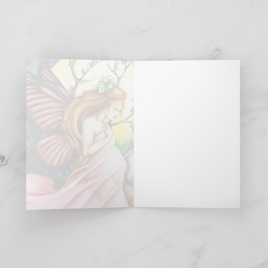 Erwartung der Gruß-Karte Karte (Innenseite)