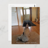 Erwartung der Rückkehr Postkarte (Vorne/Hinten)