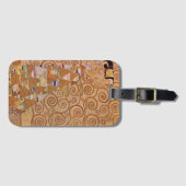 Erwartung durch Klimt Vintage Viktorianische Jugen Gepäckanhänger (Vorderseite (Horizontal))