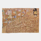 Erwartung durch Klimt Vintage Viktorianische Jugen Geschirrtuch (Horizontal)