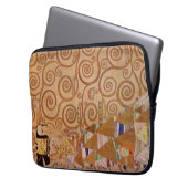 Erwartung durch Klimt Vintage Viktorianische Jugen Laptopschutzhülle (Vorderseite Links)