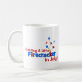 Erwartung einen kleinen Kracher im Juli Kaffeetasse (Links)