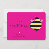 Erwartung einer Ankündigung der Schwangerschaft vo (Vorderseite)