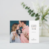 Erwartung einer guten Weihnachts-Fotokarte Feiertagspostkarte (Stehend Vorderseite)