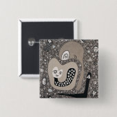 Erwartung eines Babys Button (Vorne & Hinten)