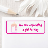 Erwartung eines Mädchens im Mai Aufkleber von dalD (Insitu)