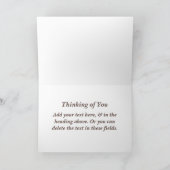 Erwartung Karte (Innenseite)