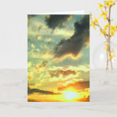 Erwartung Karte (Gelbe Blume)