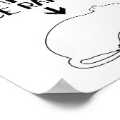 Erwartung | Rats Haustiere Geschenke Poster (Ecke)