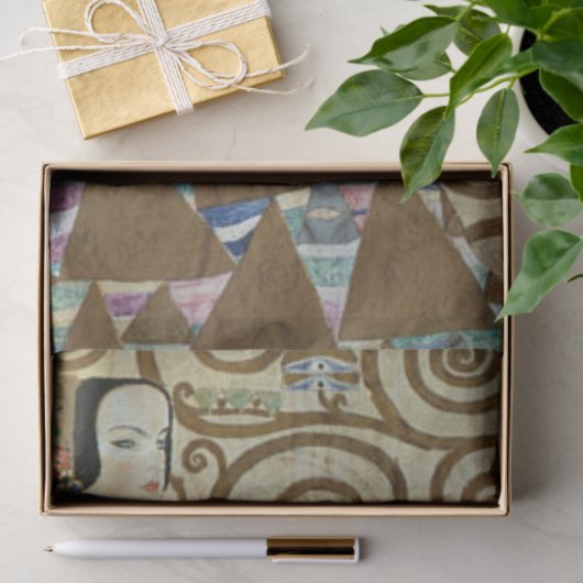 Erwartung von Gustav Klimt Tissue Seidenpapier (Geschenk)