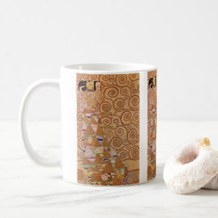 Erwartung von Klimt Vintage Victorian Art Nouveau Kaffeetasse