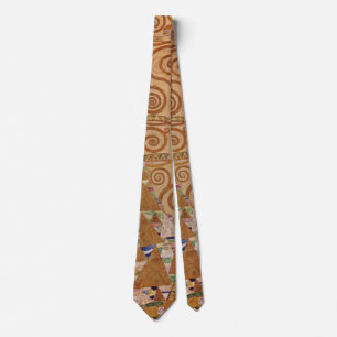 Erwartung von Klimt Vintage Victorian Art Nouveau Krawatte