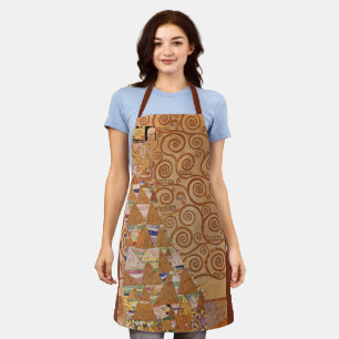 Erwartung von Klimt Vintage Victorian Art Nouveau Schürze