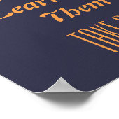 Erwartung von Landwirtschaftslehrern / Regeln Poster (Ecke)