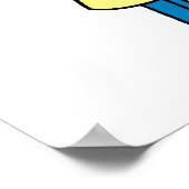 Erwartung von T - Shirt und Geschenken für Kinder Poster (Ecke)