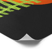 Erwartung von wenig Kürbiskeim Phantastisch Poster (Ecke)