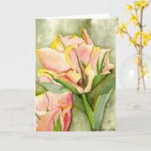 "Erwartung", zum von Kairos draußen zu fördern Karte (Gelbe Blume)