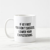 Erwartungen Kaffeetasse (Links)