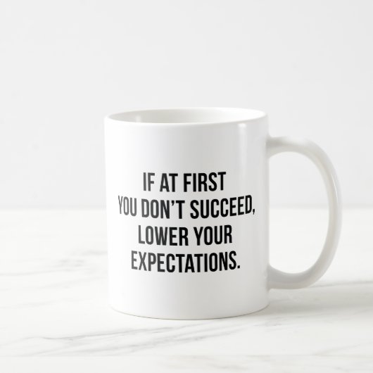 Erwartungen Kaffeetasse (Rechts)