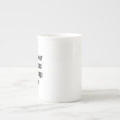 Erwartungen Spezielle Tasse (Vorderseite)