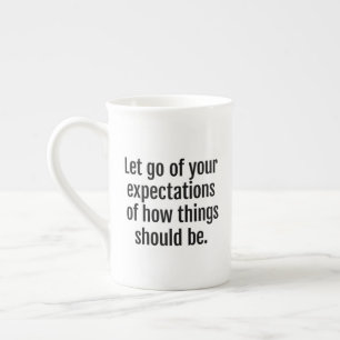 Erwartungen Spezielle Tasse