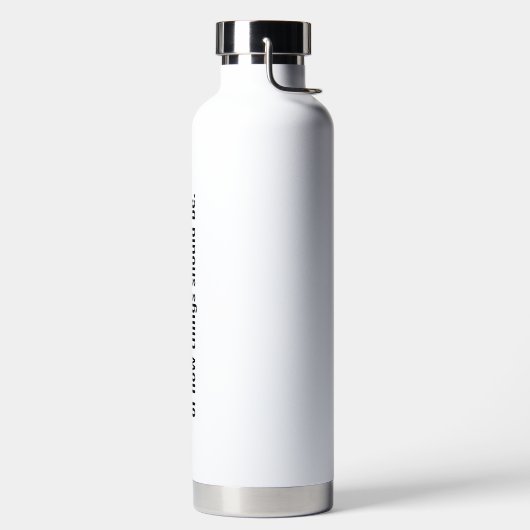 Erwartungen vakuumisolierte Flasche (links)