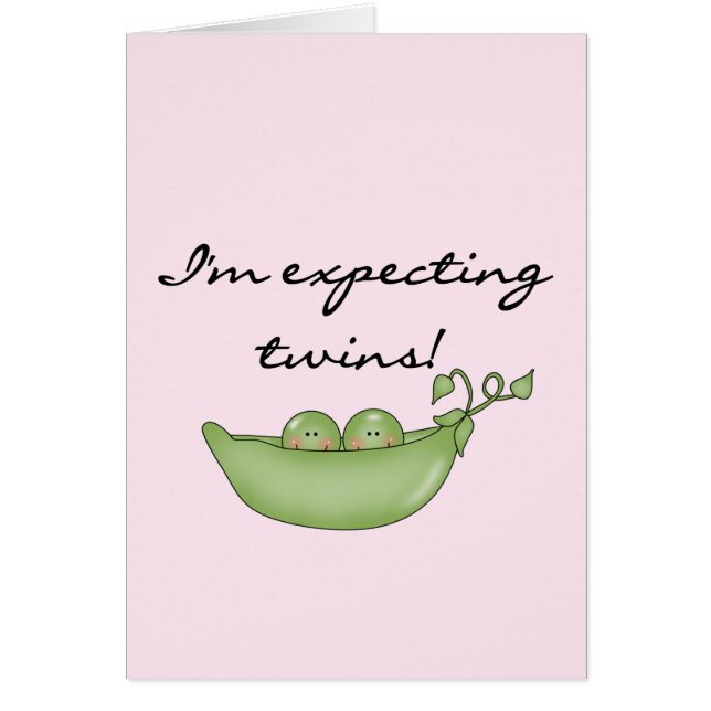 Erwartungen von Zwillingen - Erbsen in einem Pod (Vorne)