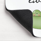 Erwartungen von Zwillingen - Erbsen in einem Pod Mousepad (Ecke)