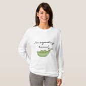 Erwartungen von Zwillingen - Erbsen in einem Pod T-Shirt (Vorne ganz)