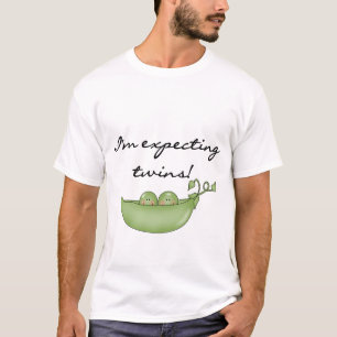 Erwartungen von Zwillingen - Erbsen in einem Pod T-Shirt