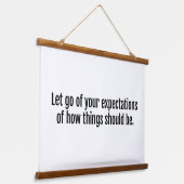 Erwartungen Wandteppiche aus Holz (Gewinkelt)