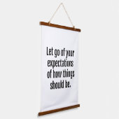 Erwartungen Wandteppiche aus Holz (Gewinkelt)