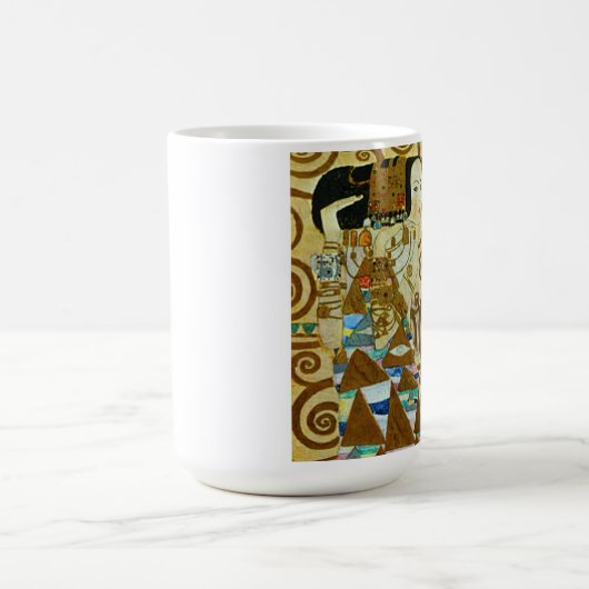 Erwartungs-Tasse Gustav Klimt Kaffeetasse (Mittel)